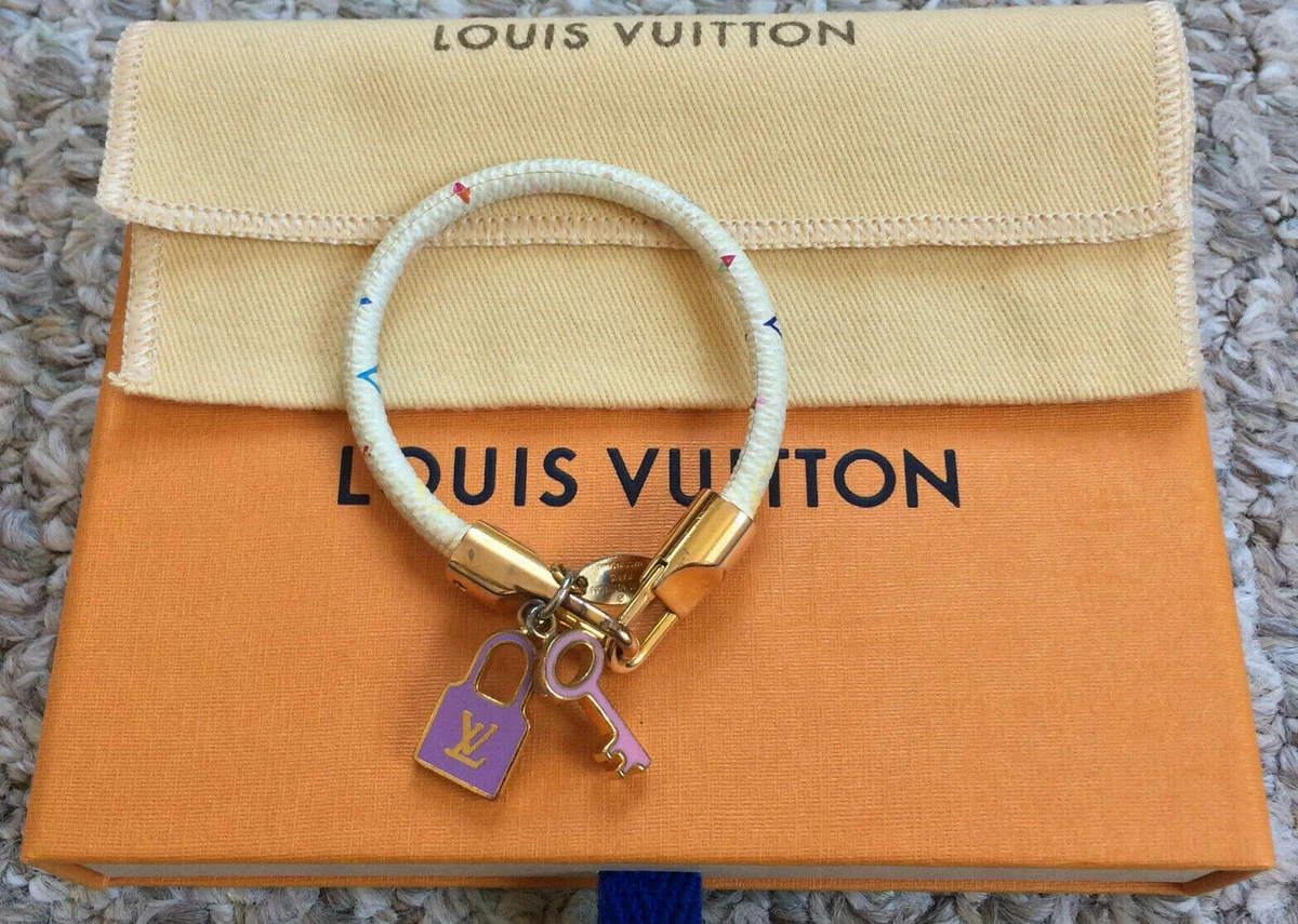 Louis Vuitton Multicolor Monogram Canvas Luck It Bracelet Louis Vuitton