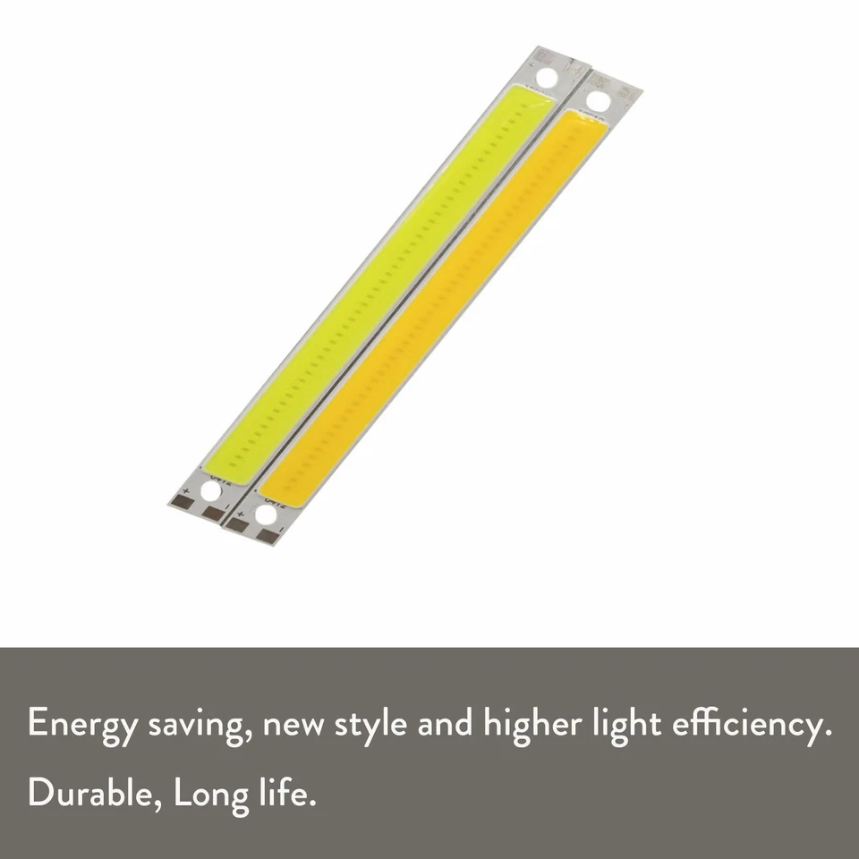 1/5/10x LED COB Strip Light Chip Bulb 60mm 3W DIY Lamp LED Light Source DC 3V HL - Image 2 of 4