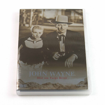 Blut am Fargo River DVD Keep Case John Wayne Vera Ralston Western NEUWERTIG
