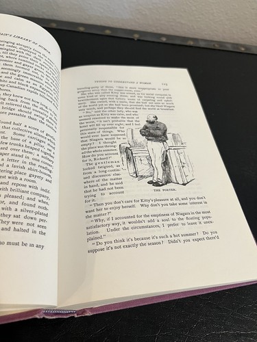 Mark Twain's Library of Humor, Illustrated, Beautiful Purple Cloth Binding - Picture 4 of 5
