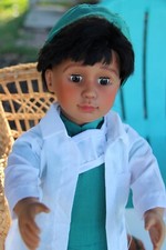 OOAK doll 18 Doctor Pedro~Our Generation~Non-...