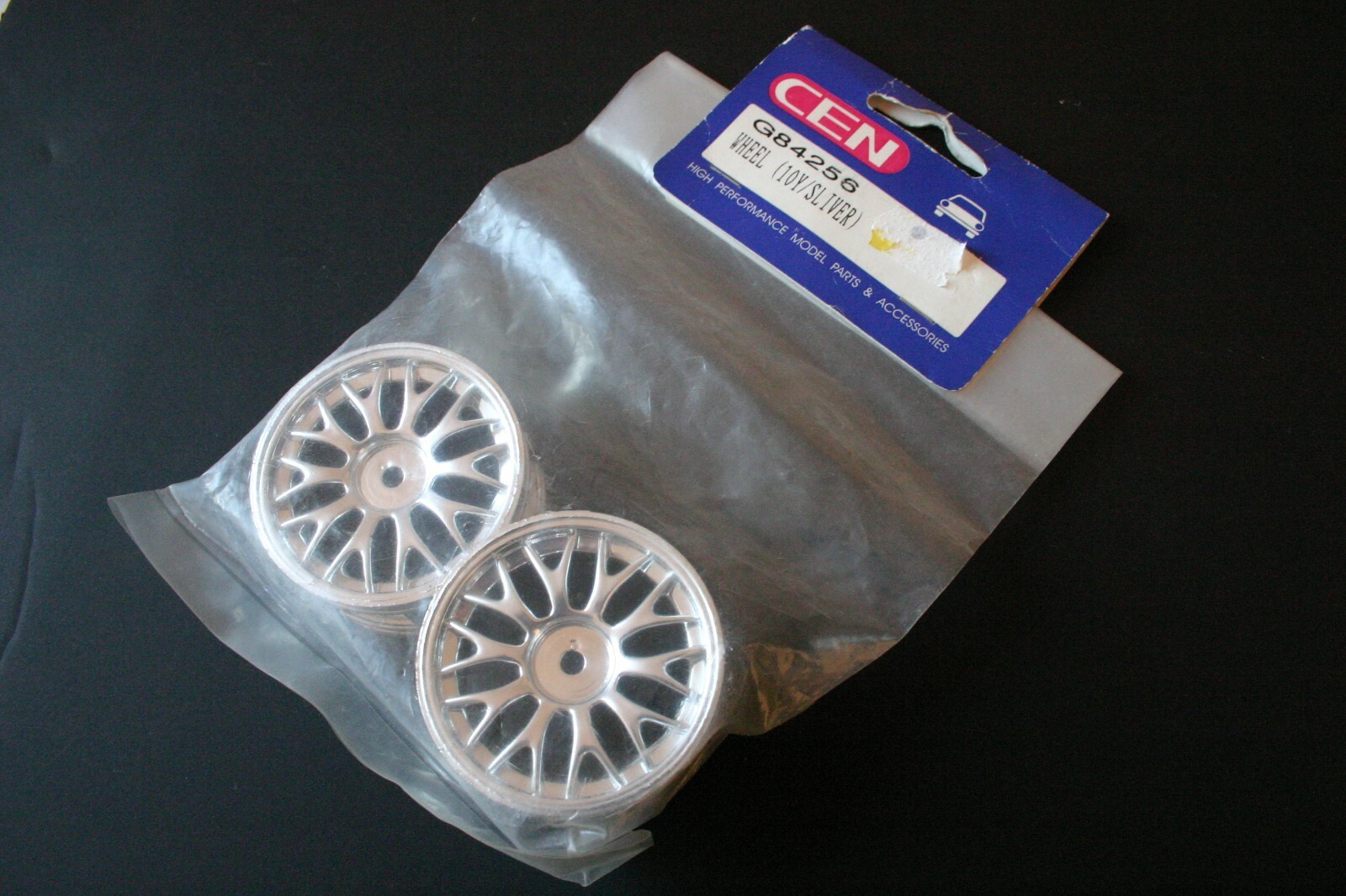 CEN 12mm Hex Silver 10Y Wheels - G84256