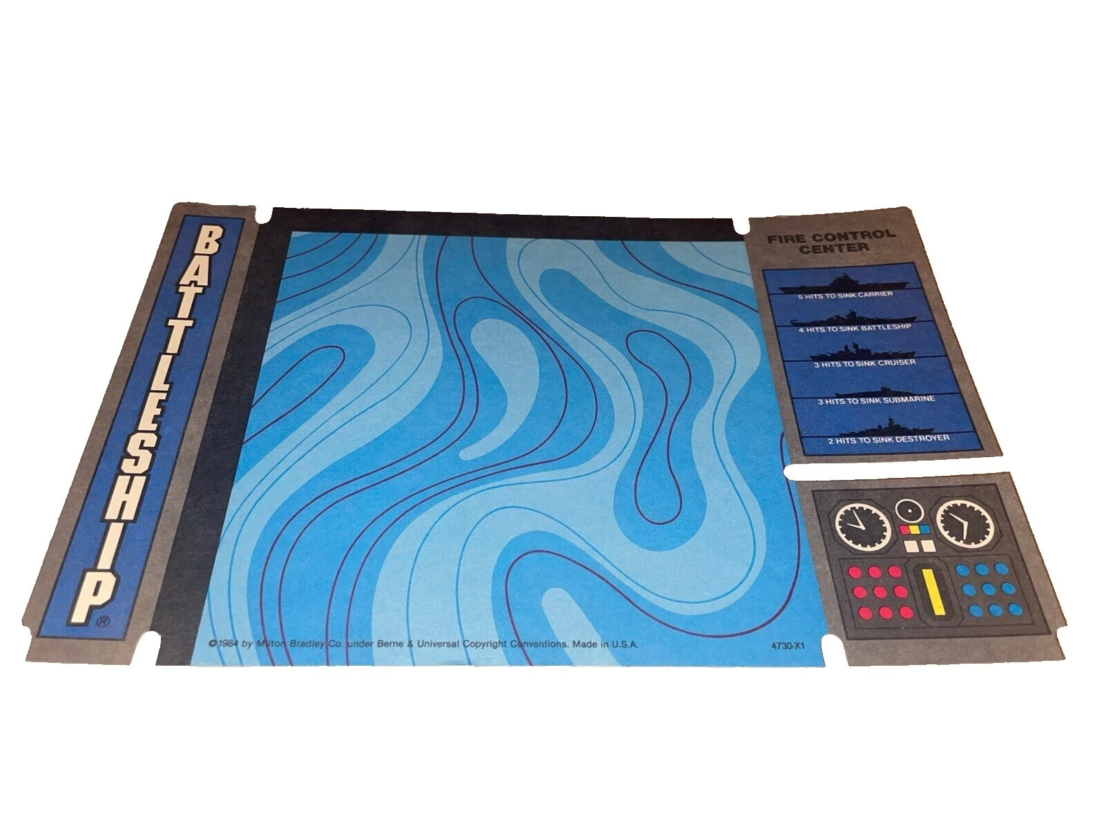 Milton Bradley Cardboard Game Board Game Pieces & Parts