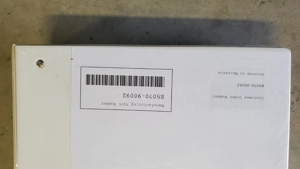 Agilent E5070B/E5071B ENA RF Network Analyzers VBA Programmers Guide New - Image 4 of 4