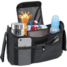 Stroller Bag Multifunction Mummy Bag Buggy Cup Bottle Holder Hanging Bag