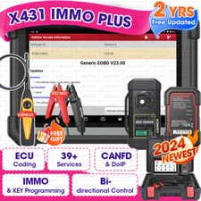 2024 Launch X431 IMMO PLUS Key Programming Tool Full System Diagnostic Scanner