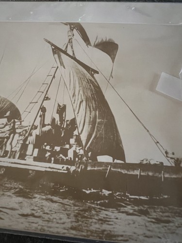Vintage Original Movie Still 7x9 Koi-Tiki 1950 RKO Radio Thor Heyerdahl - 第 2/5 張圖片