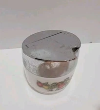 Vintage Corningware Spice of Life Gemco Sugar Pot Le Sucrier Milkglass