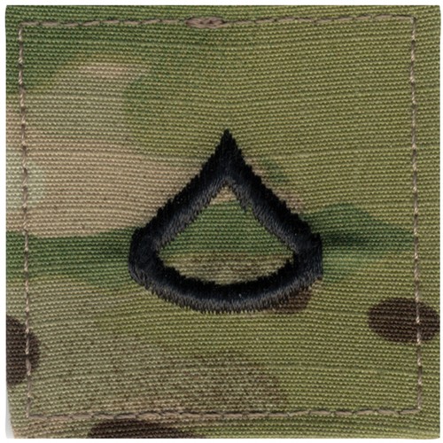 Multi Cam Camouflage Military Rank Rip-Stop Insignia Patch USA Made - Picture 18 of 27
