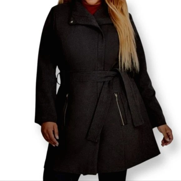 Ashley stewart deals outerwear