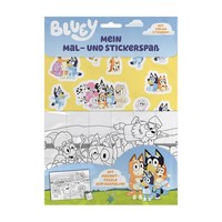 Bluey: Mein Mal- Und Stickerspaß