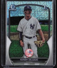 2023 Bowman Chrome #BCP-191 Keiner Delgado