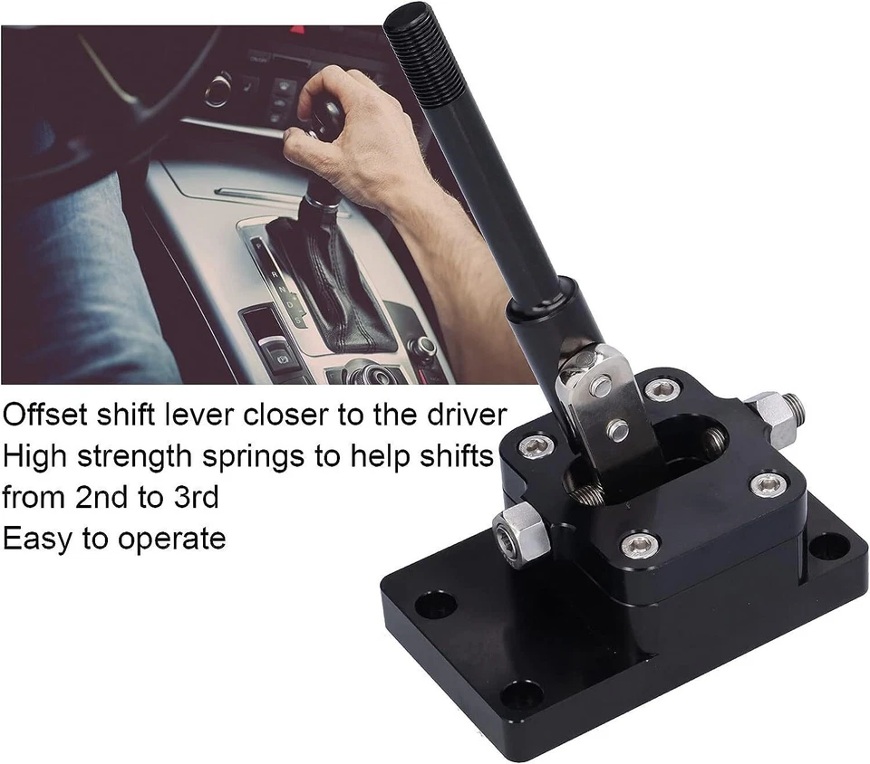 T56 6-Speed Billet Short Throw Shifter Set for 1993-2002 F-Body Camaro Firebird - Image 4 of 4