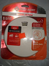 First Alert Precision Alarm Smoke W Voice & Location Alerts - Brand New Sealed