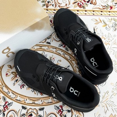 NEW On Cloud 6 Black Woman's Sneakers/Zero-Gravity CloudTec US 6-9.5