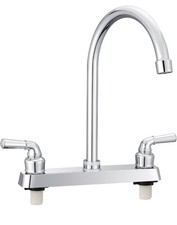 ABS Kitchen Faucet 8" Main Body,Non-Metallic RV Kitchen Faucet 360  Rotatable...