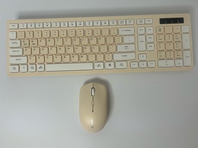 Wireless Bluetooth Hp Mouse And Keyboard, Box And Batteries Are Not Included