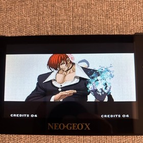 SNK NEO GEO X GOLD Limited Edition Console Complete Box SBK NEO GEO X