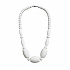 ❤️ 1960s White Lucite Chunky Bead Necklace. Beautiful. In New Condition — photo 1