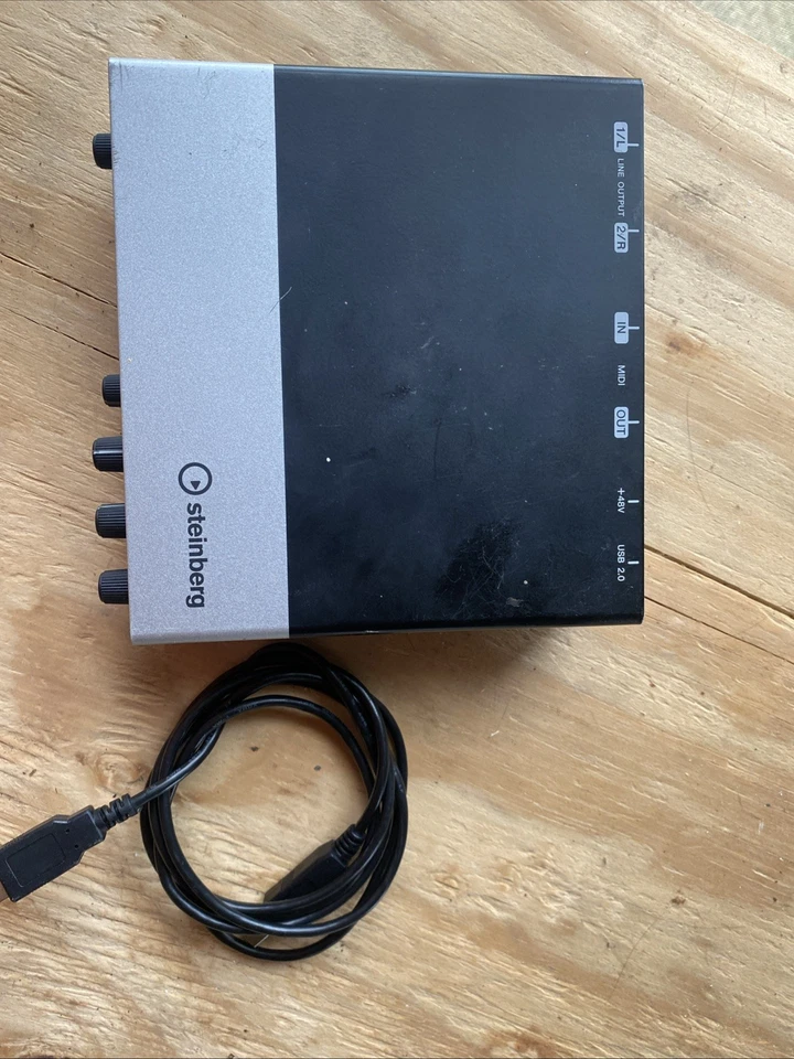 Steinberg UR22 USB Audio Interface 2x2 24BIT/192KHZ with midi IO - Image 3 of 4