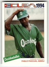 Select 1994 Cuban Serie Selectiva #29 Pablo Pascual Abreu Print Run 5,000