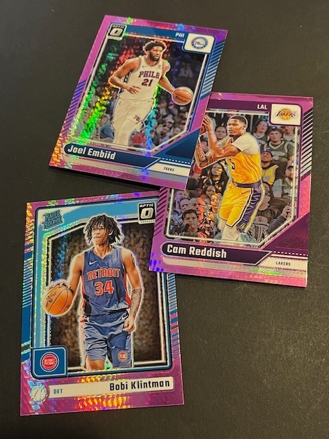 2024-25 Panini Optic Basketball Pink Hyper Prizm A0429