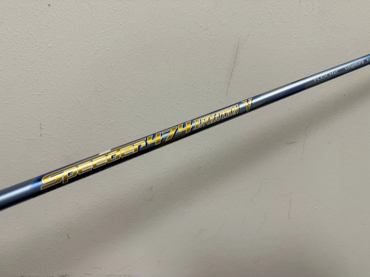 Fujikura Speeder 474 Evolution V R2 Flex Driver Shaft w/ Adapter