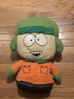 South Park - Kyle Broflovski Large 22 Inch Plush 2008 Nanco - Rare! STAINED
