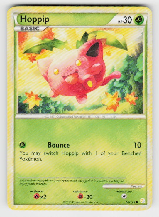 HeartGold SoulSilver #67/123 Hoppip