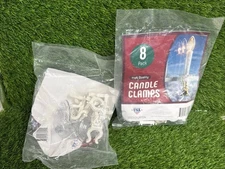 16 Pcs Sewanta Window Candle Holder Clamps Suction Cup Clip USA Made