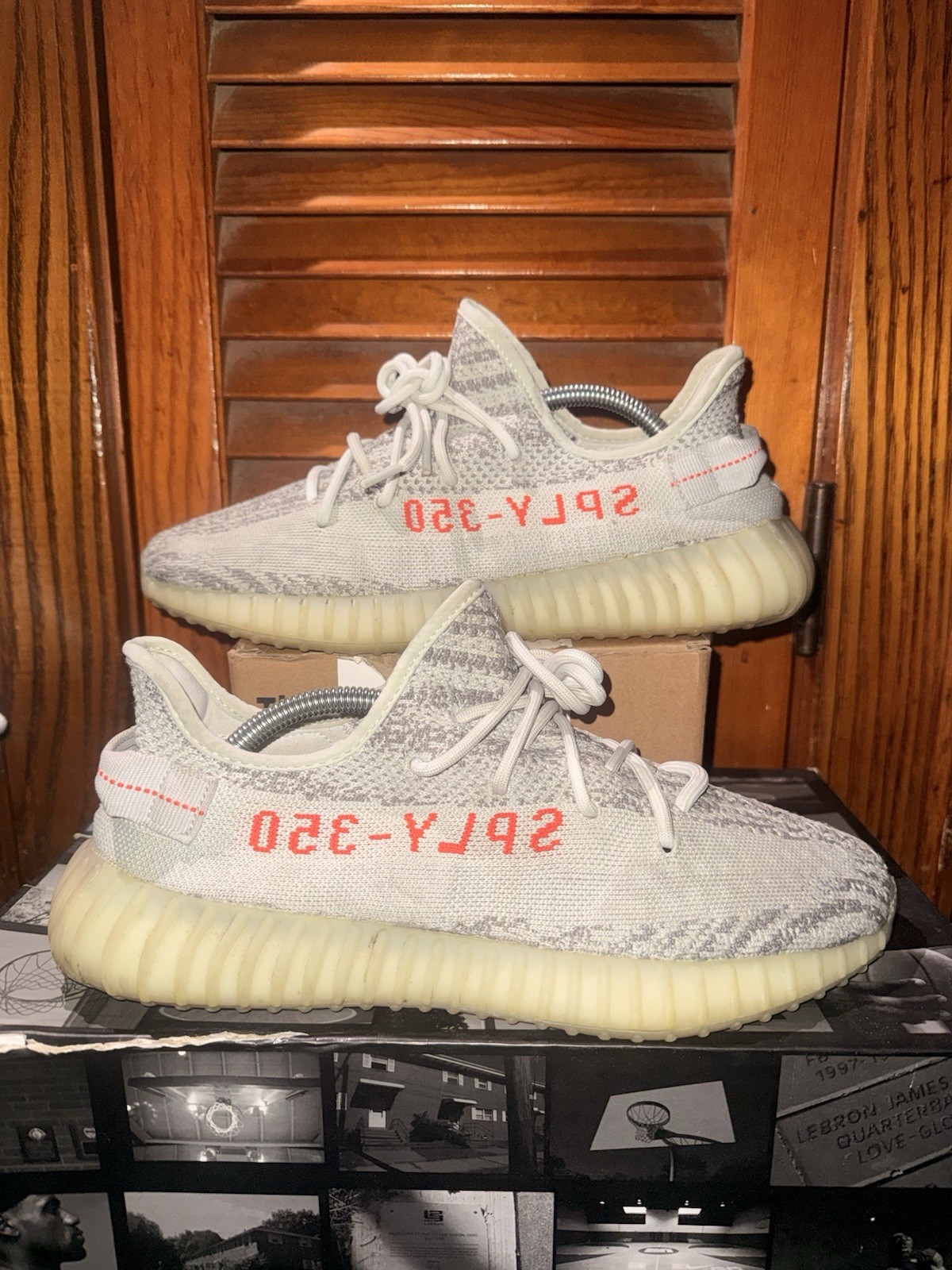 Size 10.5 - adidas Yeezy Boost 350 V2 Low Blue Tint