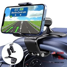 360 Degree Rotation Dashboard Cell Phone Holder for Car Clip Mount Stand