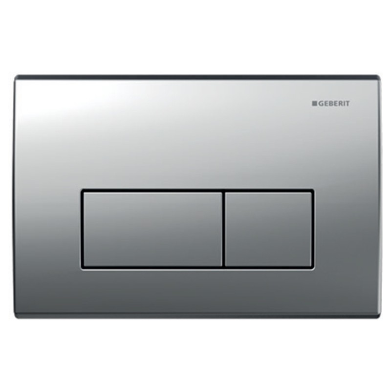 Geberit Kappa50 Toilet Cistern Dual Flush Plate Button Matt Chrome 115.260.46.1