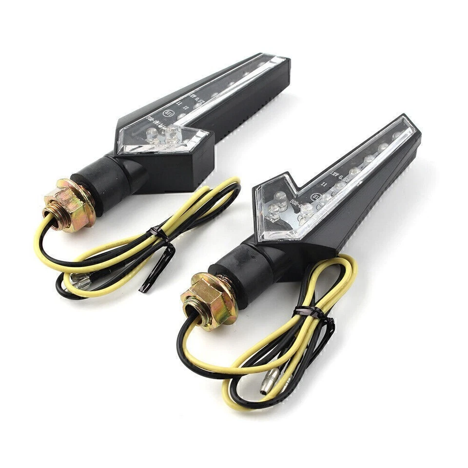 Универсальный мотоциклетный светодиодный указатель поворота 12 В лампа на заказ туристический - Изображение 3 из 4