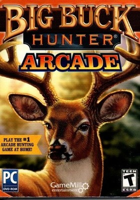 Big Buck Hunter: Arcade (PC DVD-ROM game, 2016) NEW, sealed