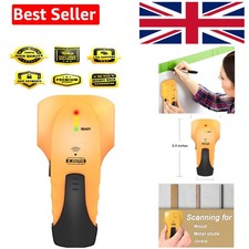 Reliable Stud Finder with LED Light & Audio Signal for Quick Wall Stud Locating