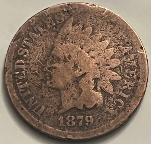 1879 Indian Head Cent AG/Good 19th Century Filler BN167