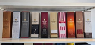 GLENMORANGIE Single Malt Whisky Private Edition KOMPLETT 1-10 Neuware! RAR