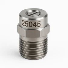 25045 High Pressure Cleaning Nozzle Tip Stainless Steel 1/4 MNPT Thread 5000 PSI