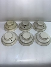(6) System Sensor 2W-B Smoke Detector 2-Wire White USED