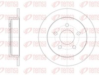 2X Remsa Bremsscheibe 6719.00 FüR Chevrolet Sintra Opel Trans Sport APV 278Mm