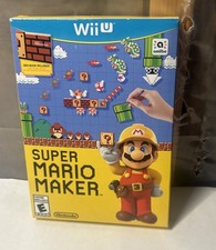 Super Mario Maker Nintendo Wii U - CIB BRAND NEW SEALED Game + Idea Book