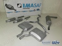Imasaf Auspuffanlage Komplett für Ford Sierra SchräGheck 2.0 + 2.3 GBC 1982-1986
