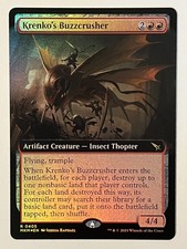 Krenko's Buzzcrusher (Extended Art) Murders at Karlov Manor Foil MTG NM