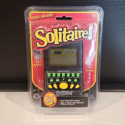 Westminster Pocket Arcade Solitaire Handheld Electronic Game (0277) New Sealed!