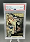 Drake Maye 2025 Prizm Gold Vinyl Fractal /5 PSA 10 GEM MINT #7 POP 1 Patriots