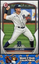 Jace Jung 2023 Bowman Prospects #BP-53 Detroit Tigers Prospect