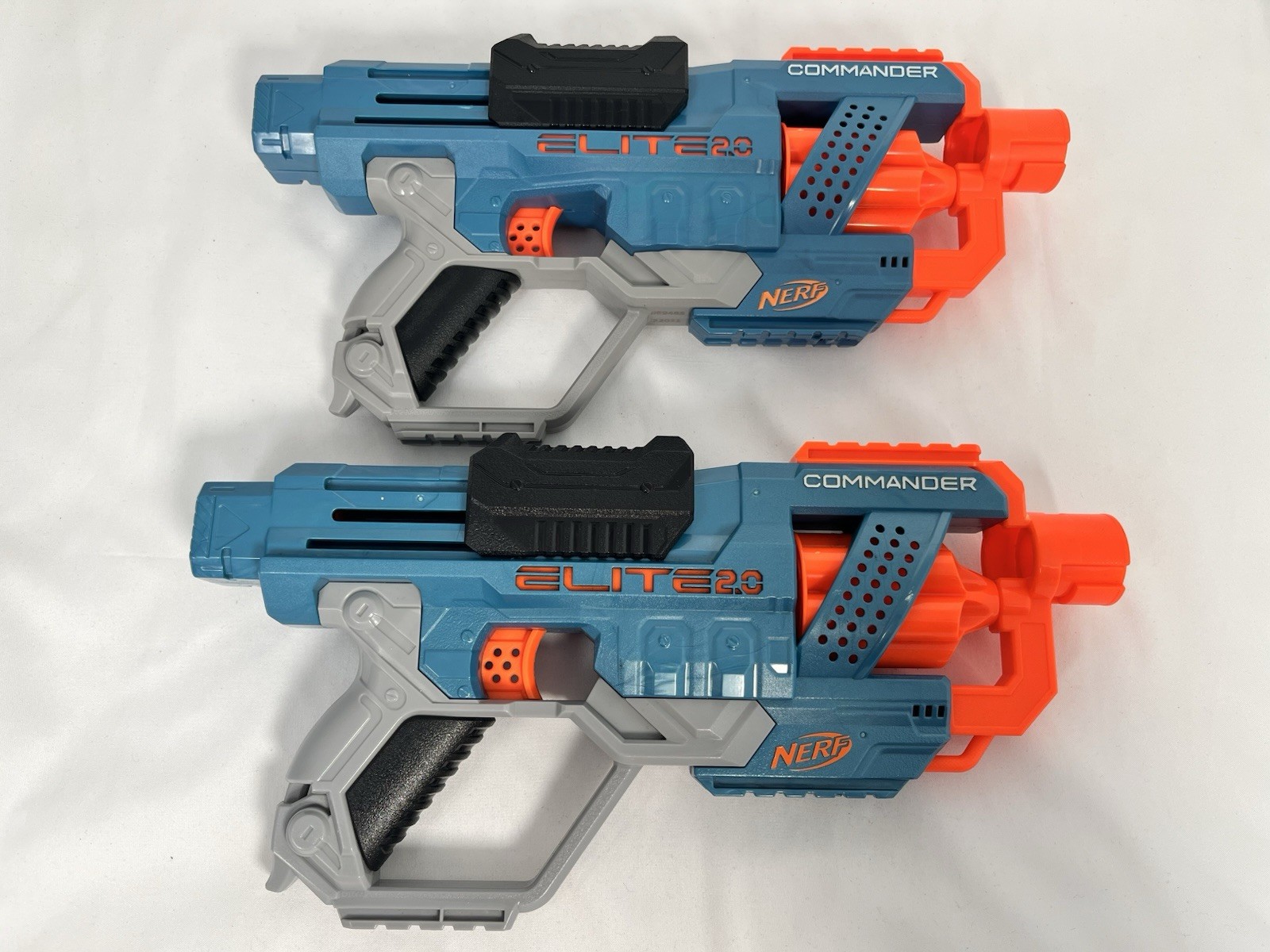 Blasters Nerf Elite 2.0 Commander RD-6 X2 sin dardos Hasbro