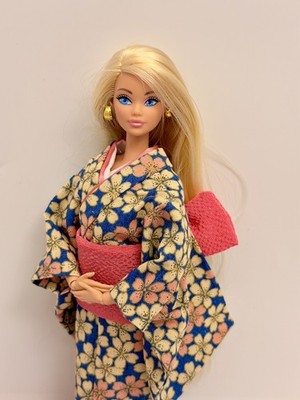 2024 Odile Gala Made To Move Barbie OOAK Custom Japanese Kimono Outfit