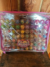Squinkies - Full of Unopened Characters in Containers  Stow N Go Case